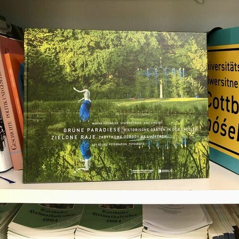 Buchcover "Gr&uuml;ne Paradiese", &copy; Stadt Cottbus